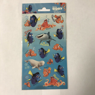 N&Aacute;LEPKY: DISNEY HĽAD&Aacute; SA DORY, 20 x 10 cm (10 ks)