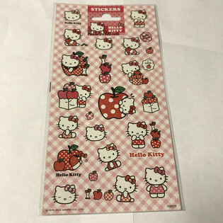 N&Aacute;LEPKY: HELLO KITTY, Rozm. 20 x 10 cm (10 ks)