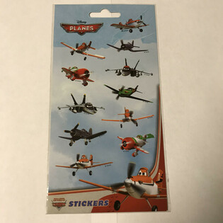 H&aacute;rok n&aacute;lepiek: DISNEY PLANES, rozm. 20 x 10 cm (10 ks)