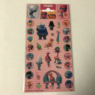H&aacute;rok N&aacute;lepky TROLLS - 20 x 10 cm (10 ks)