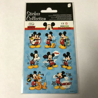 N&Aacute;LEPKY: DISNEY MICKEY MOUSE, rozm. 16 x 9 cm (10 ks)