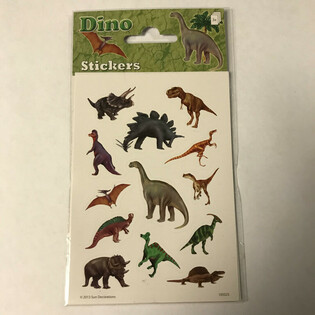 ARCHY SAMOLEPIEK: DINOSAURUS, 16 x 9 cm (10 ks)