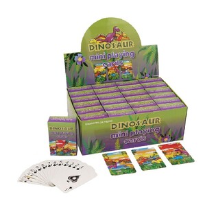MINI HRACIE KARTY &ndash; MODEL: DINOSAURUS V DISPLAYI (24 ks)