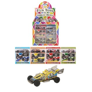 Postav si Vlastn&eacute; 3D Z&aacute;vodn&eacute; Auto s Frikčn&yacute;m Motorom (60 ks)