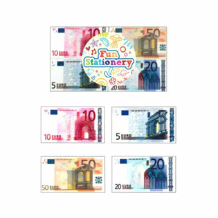 Gumy v tvare eurobankoviek (24 ks)