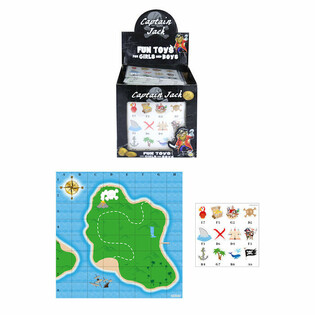 PIR&Aacute;TSKA MAPA POKLADU + N&Aacute;LEPKY (240 ks)