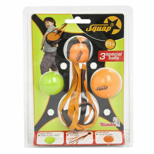 Sada &scaron;peci&aacute;lnych loptičiek SIMBA SQUAP (12 ks)