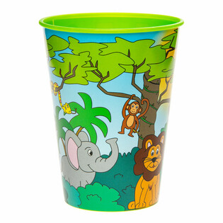 Poh&aacute;r na pitie / Poh&aacute;r na zmrzlinu Zvieratk&aacute; z džungle - 260 ml (12 ks)