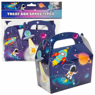Darčekov&aacute; krabička Vesm&iacute;r / SPACE 12x12.5x6 cm (12 ks)