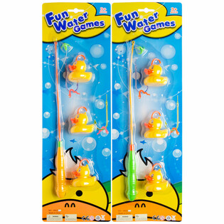 Hra na lovenie kačičiek s 3 kačičkami na karte (12 ks)