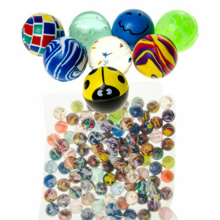 MIX sk&aacute;kacie loptičky &Oslash; 2,7 cm (100 ks)