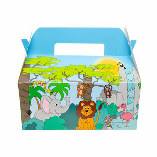 MENU BOX JUNGLE - 22,5 x 12 x 9,5 cm (24 ks)