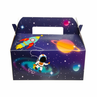 Menu krabičky Vesm&iacute;r / Space - 22,5 x 12 x 9,5 cm (24 ks)