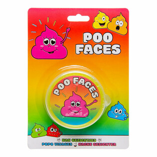 Sliz Smiley Poo Putty na Karte (12 ks)
