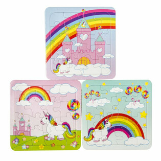 MIX Puzzle Jednorožec - 14 x 14 cm (50 ks)