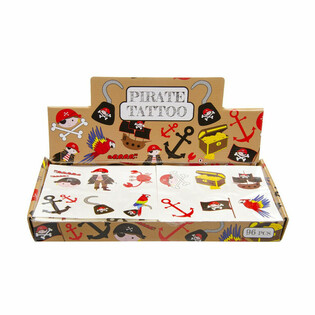 Pir&aacute;tske tetovania Fun - Display (96 ks)