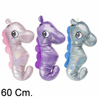 VEĽK&Yacute; PLY&Scaron;OV&Yacute; MORSK&Yacute; KON&Iacute;K, 60 CM - MIX FARIEB (6ks)