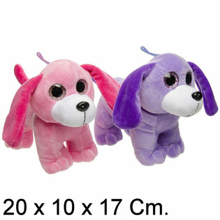 Roztomil&eacute; ply&scaron;ov&eacute; psy - 20 cm - Mix farieb (6 kusov)