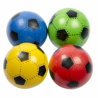 FUTBALOV&Eacute; LOPTY - 23CM - MIX FARIEB (10ks)