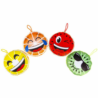 Ply&scaron;ov&eacute; Ovocie Smiley - Mix (24 ks)