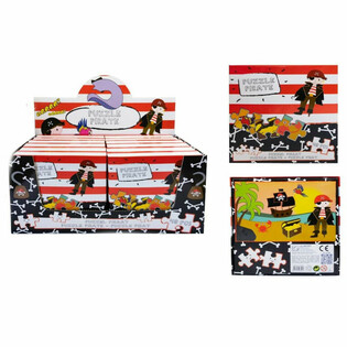 Pir&aacute;tske puzzle 48 dielikov - Kompletn&yacute; displej (12 ks)
