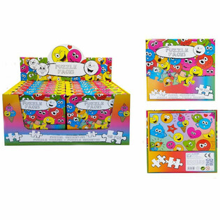 Smiley Puzzle Displej (12 kusov)