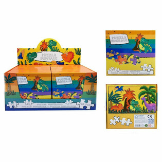 Dinosaurus Puzzle 48 dielikov - Display (12 ks)