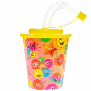 Poh&aacute;r s slamkou / Poh&aacute;r na zmrzlinu &ndash; Smiley, 250 ml (12 ks)