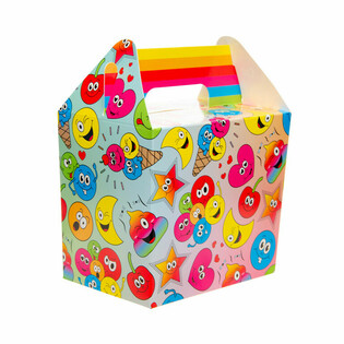 MENU BOX / DARČEKOV&Aacute; KRABIČKA SMILEY 14x10x17 cm (12 ks)