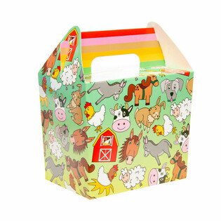 Menu box Farma / Krabičky na darčeky (12 ks)