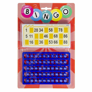 Bingo hracia sada na karte (6 kusov)