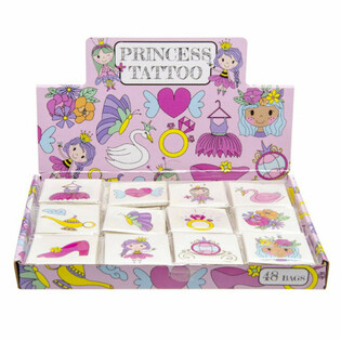 Tetovania pre princezn&eacute; Fun - Displej so 48 bal&iacute;čkami