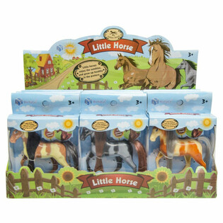LITTLE HORSE - hračk&aacute;rske kon&iacute;ky v displeji (12 ks)