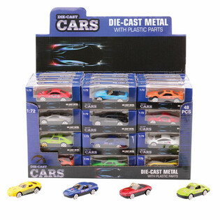 MIX &Scaron;PORTOV&Eacute; AUT&Aacute;, MIERKA: 1:72 V DISPLAYI (48 ks)