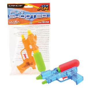 AQUA FUN - Vodn&eacute; pi&scaron;tole, 16 cm - Na karte s ve&scaron;iakom (12 ks)