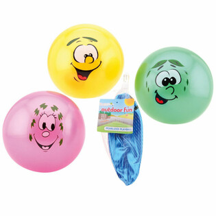 MIX Vesel&eacute; tv&aacute;re / SMILEY lopta &Oslash;20 cm (36 ks)