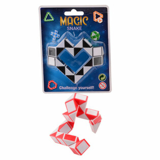 MAGIC SNAKE - 3D Had&iacute; Hlavolam na Karte (24 ks)