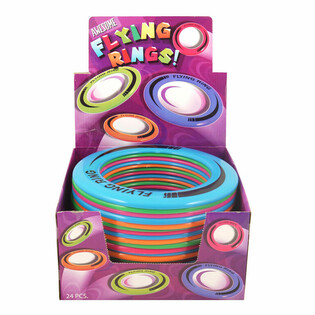 Lietaj&uacute;ci Ring / Frisbee &Oslash; 25 cm - V Displayi (24 ks)