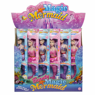 Magick&aacute; morsk&aacute; panna Mermaid b&aacute;bika v displeji (12 ks)