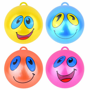 Vesel&eacute; loptičky Smiley &Oslash; 25 cm (12 kusov)
