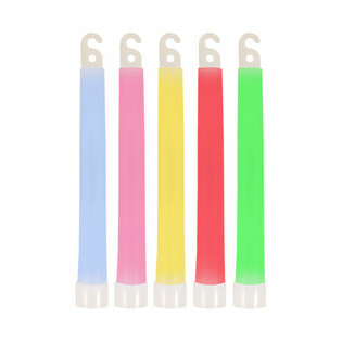 SVIETIACE TYČINKY GLOW STICK - 15CM SO &Scaron;N&Uacute;RKOU - MIX FARIEB (25 ks)