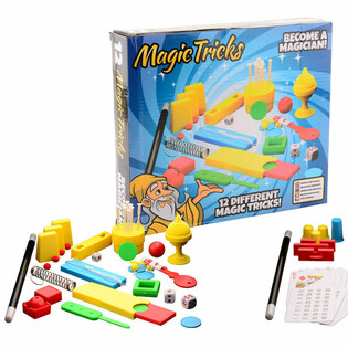 MAGIC TRICKS - VEĽK&Aacute; K&Uacute;ZELN&Iacute;CKA SADA S 12 TRIKMI V KRABICI