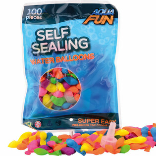AQUA FUN - 100x Samouzatv$racie Vodn) Bomby (balenie 6 ks)