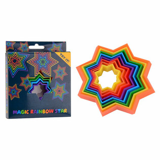 MAGIC STAR 3D FIDGET GAME - 3D MAGIC SHAPE - MAGIC FIDGET 3D - V KRABIČKE (24 ks)