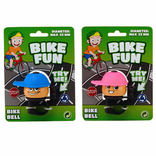 BIKE FUN Zvonček na Detsk&yacute; Bicykel na Karte (24 ks)