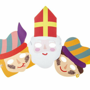 SINTERKLAAS - PENOV&Eacute; MASKY SV. MIKUL&Aacute;&Scaron; A PIET (48 ks)