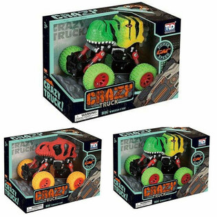 Veľk&eacute; naťahovacie dinosaurie monster trucky - Darčekov&yacute; box (2 ks)