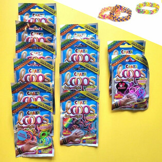 CRAZE LOOPS LOOM - BLINDBAGS - V DISPLEJI (12 kusov)