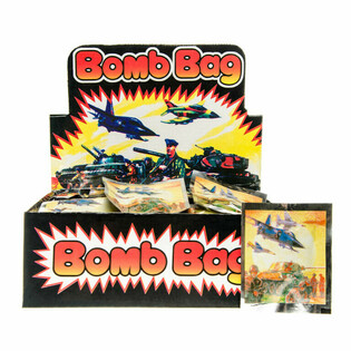 BOMB BAG - Praskaj&uacute;ci s&aacute;čok v displeji (150 ks)