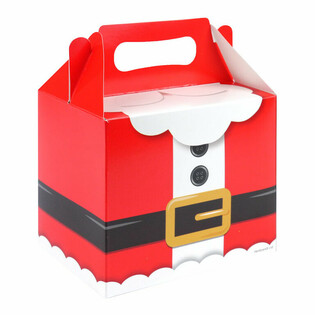 Menu box - Vianoce Santa Claus - 14 x 9,5 x 18 cm (12 ks)